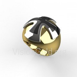 Женское кольцо с эмалью, серебряное кольцо scrooge, серебряное золотое кольцо 0483