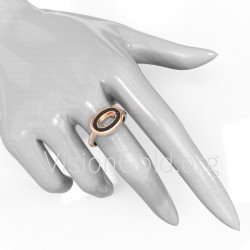 Anillo oro blanco 0492