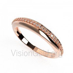 Λευκόχρυσο γυναικείο δαχτυλίδι 0493