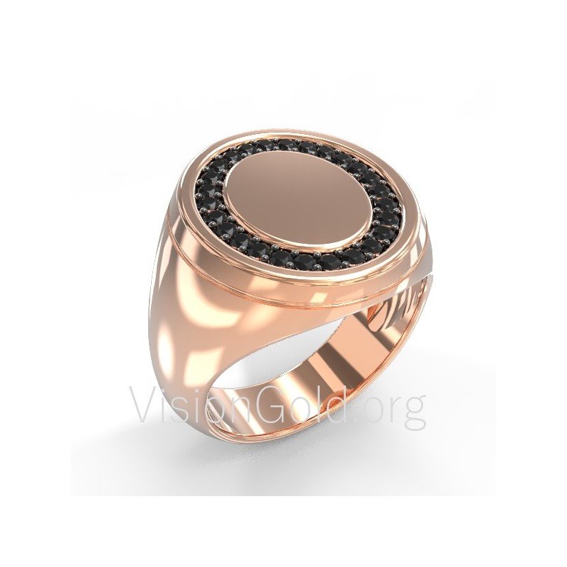 Damen Chevalier Ring,Rose Gold Chevalier,Chevalier Ringe,Gold