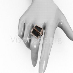 Δαχτυλίδι με σμάλτο 0499