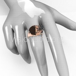 Σεβαλιέ δαχτυλίδι αράχνη 0501