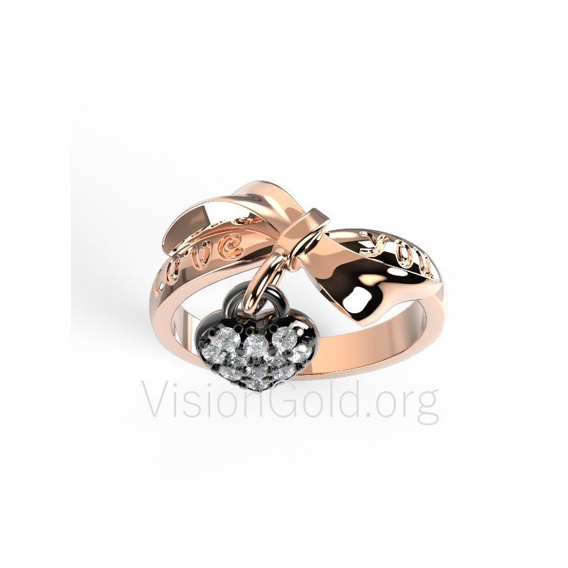 Ring love you,Silber Ring Set,Silber Ringe,Handgemachte Silber