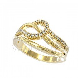 Δαχτυλίδι με διαμάντια 0512
