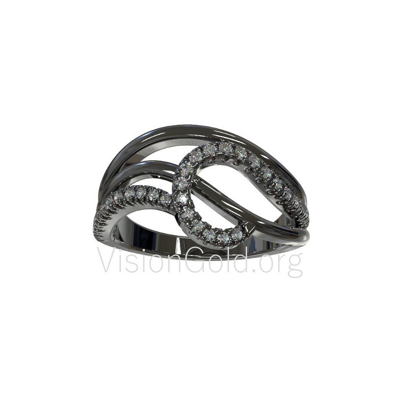 Ring mit Diamanten 0512