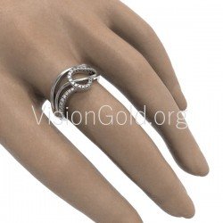 Ring mit Diamanten 0512