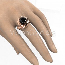 Ring für Frauen, silberner Scrooge-Ring, silberner Goldring 0515