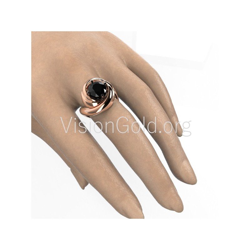 Ring für Frauen, silberner Scrooge-Ring, silberner Goldring 0515