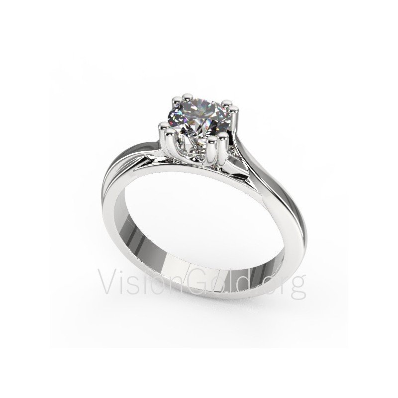 Μονόπετρο δαχτυλίδι 0518