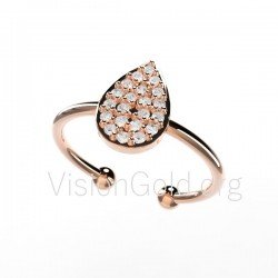 Δαχτυλίδι δάκρυ 0520