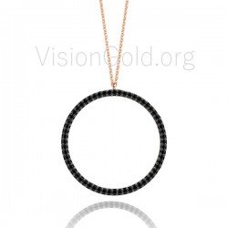 Collar círculo moderno 0068