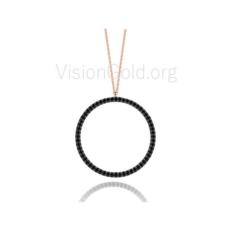 Collar círculo moderno 0068