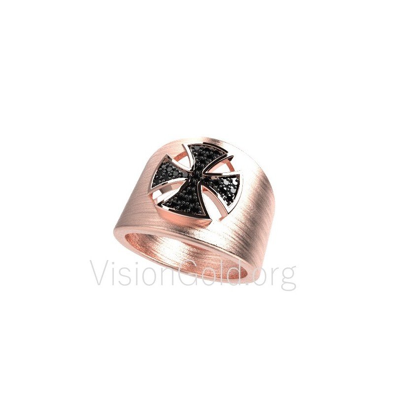 Anillo moderno Cruz 0524