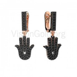 Γυναικεία σκουλαρίκια φατίμα 0087