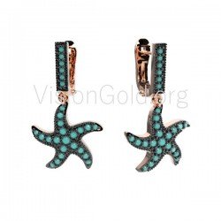 Σκουλαρίκια αστερίας 0089