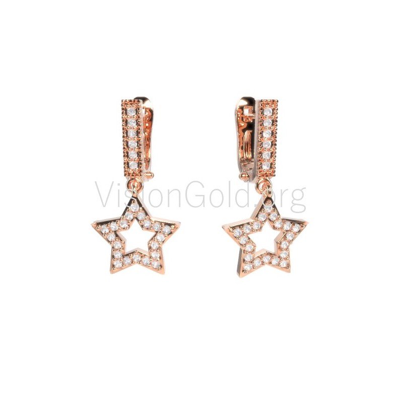 Pendientes estrella 0090