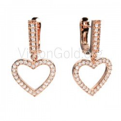 Σκουλαρίκια καρδιές 0092