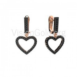 Σκουλαρίκια καρδιές 0092