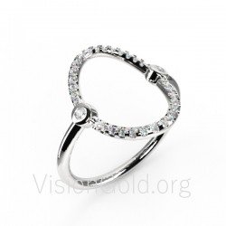 Γυναικείο χρυσό δαχτυλίδι 0082