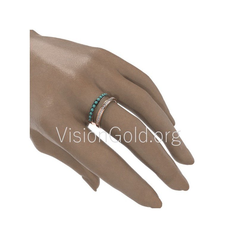 уникальное модное женское кольцо ручной работы из серебра 925 пробы 0089