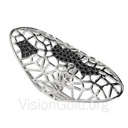 Πανεμορφο Fashion Γυναικειο Δαχτυλιδι Σε Ασημι 925 Η Χρυσο Κ14