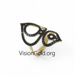 Κομψό Δαχτυλίδι για Δώρο 0196