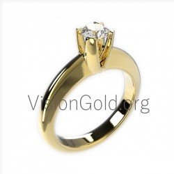 Μονόπετρα Δαχτυλίδια 0005