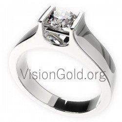 Classic Solitaire Ring 0043
