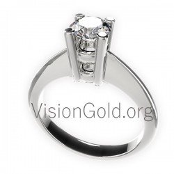 Διαμαντένιο Δαχτυλίδι Αρραβώνων 0062
