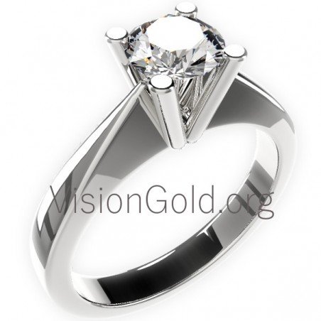 Bridal engagement ring 0075