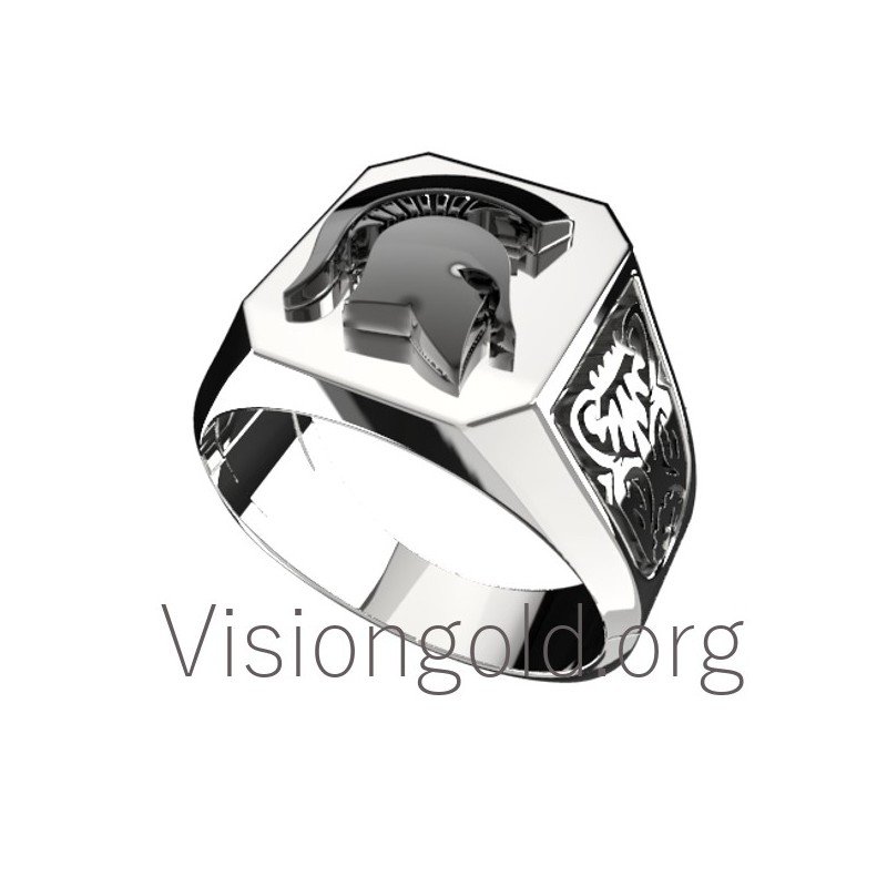 Ανδρικό Δαχτυλίδι Σπαρτιάτης