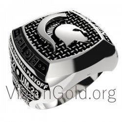 Ανδρικό Δαχτυλίδι Κολεγιακού Τύπου 0020