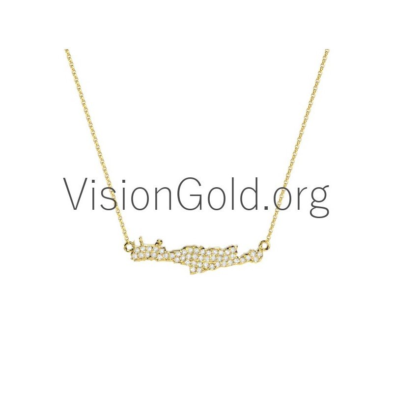 Collar de oro Creta 0201