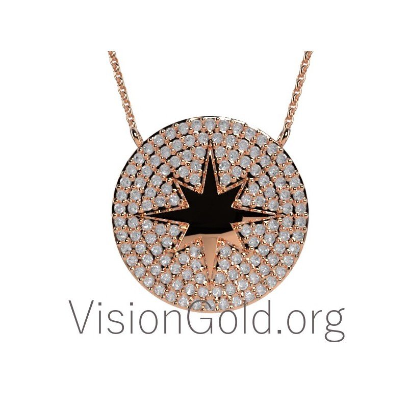 Ожерелье со звездой, крошечное ожерелье со звездой из стерлингового серебра, ожерелье со звездой для женщин
