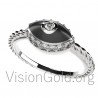 Eye Ring with diamonds and enamel 0533