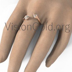 Δαχτυλίδι Ασημένιο Αστεράκι 0045