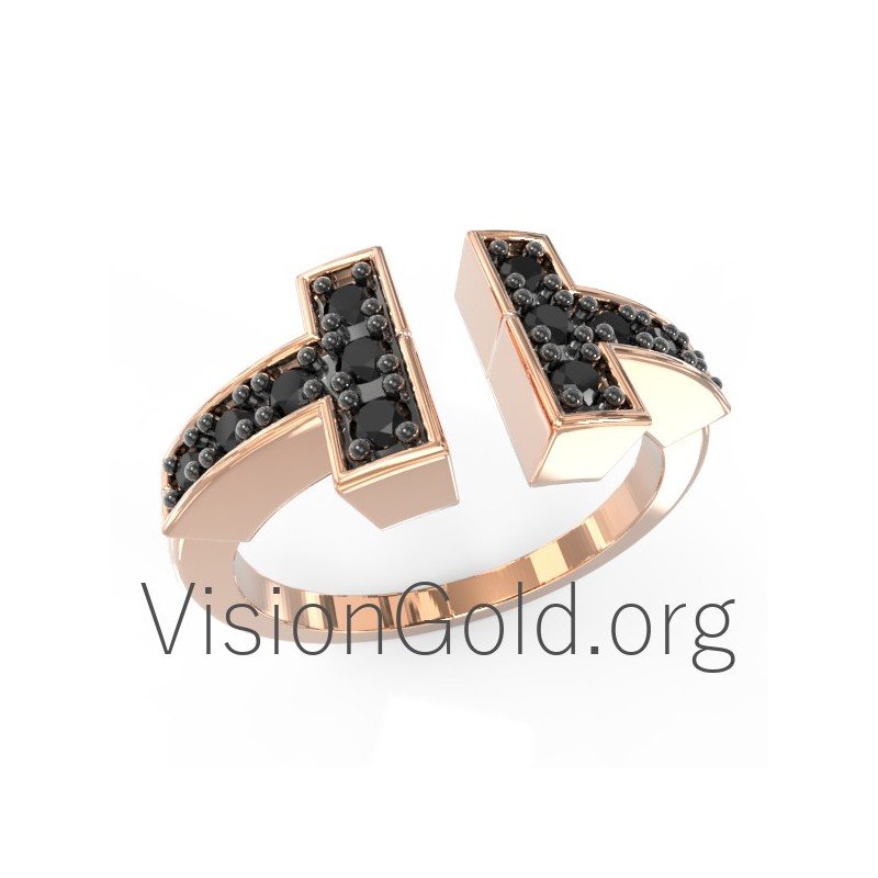 Anillo de oro para mujer