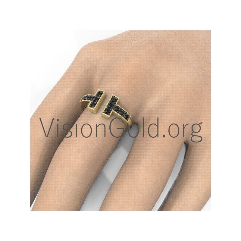 Anillo de oro para mujer