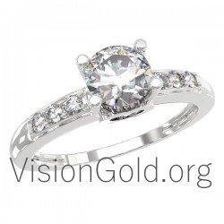 Engagement Ring & Wedding Ring 0248