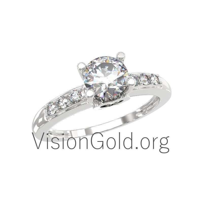 Engagement Ring & Wedding Ring 0248