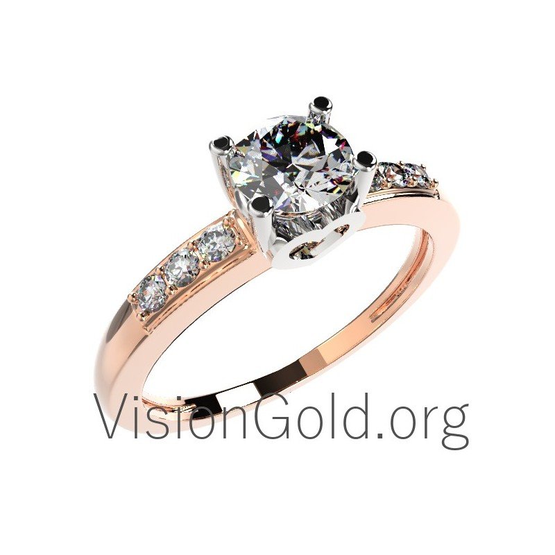 Engagement Ring & Wedding Ring 0248