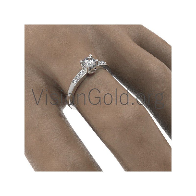 Engagement Ring & Wedding Ring 0248
