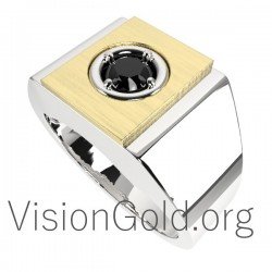 Ανδρικό δαχτυλίδι κόσμημα 0012