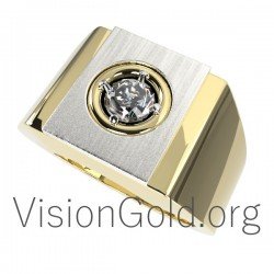 Ανδρικό δαχτυλίδι κόσμημα 0012