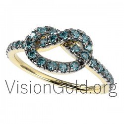 Women's knot ring 0240