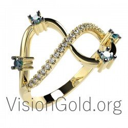 Δαχτυλίδι χρυσό με διαμάντια 0125