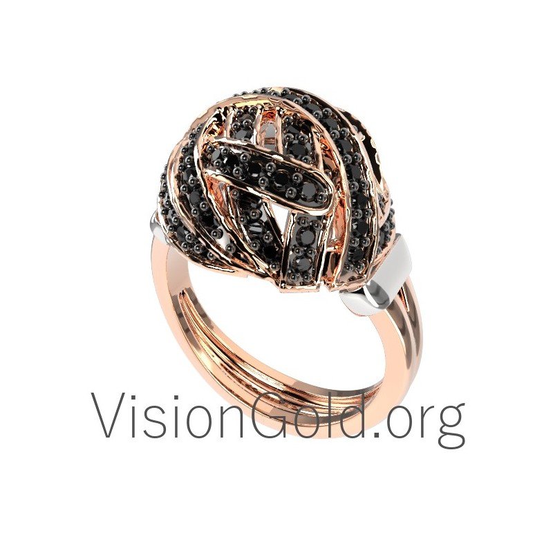 anillo de diamantes Gioielli 0135