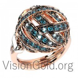 anillo de diamantes Gioielli 0135