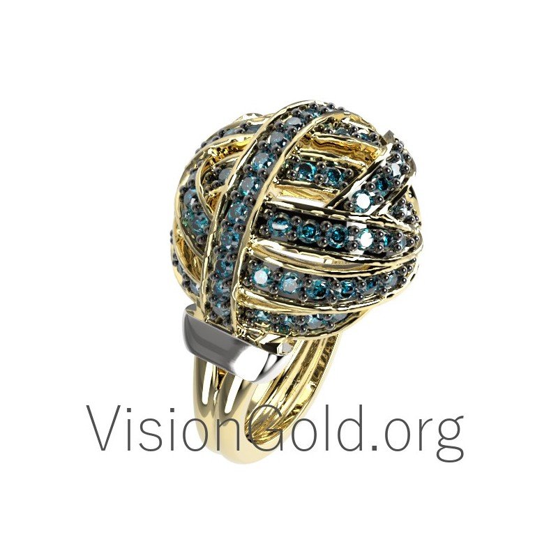 anillo de diamantes Gioielli 0135