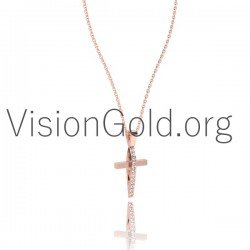 Diamond Womens Cross With Diamonds 0077